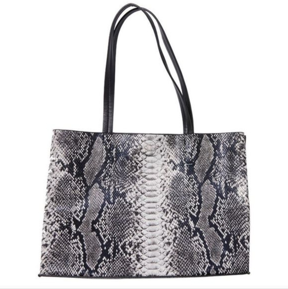 New Summer & Rose snakeskin tote